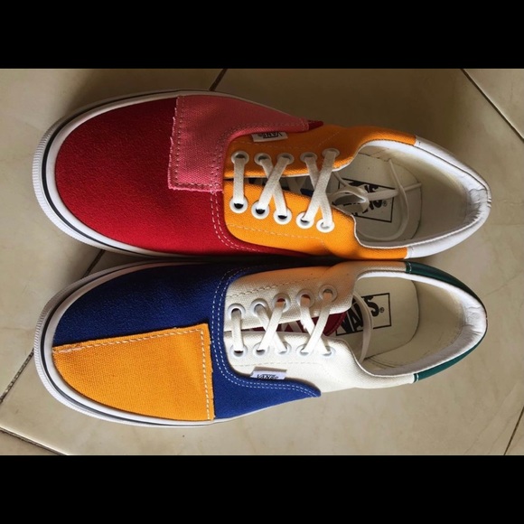 Colorful Vans size 9 & 7. - Picture 2 of 3